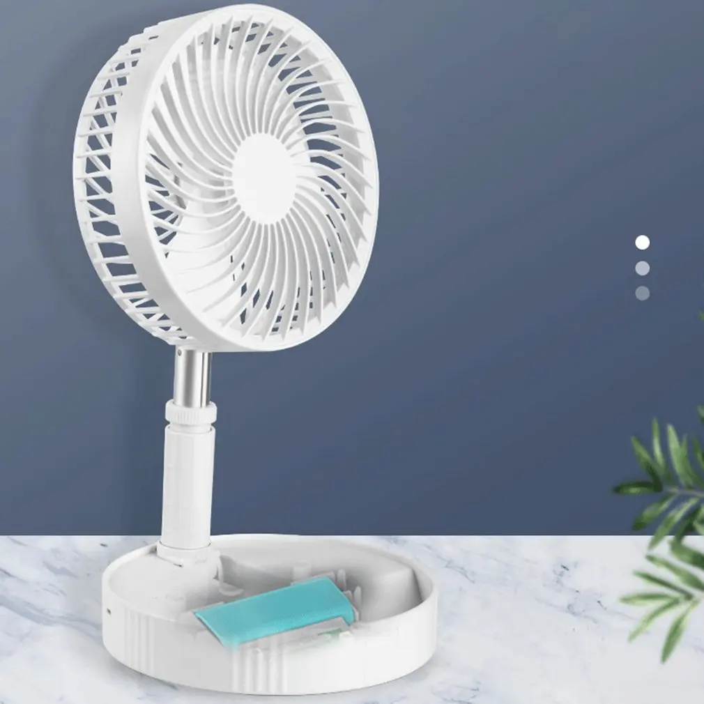 

Portable Telescopic Folding Fan Usb Humidifying Spray Moving Head Fan Rechargeable Mini Desktop Spray Fan