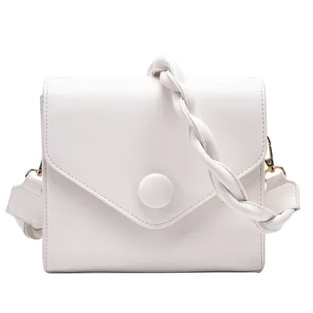 

Ladies Fashion Shoulder Bag Simple And Generous Messenger Bag Female New Popular Small Square Bag Women Solid Color