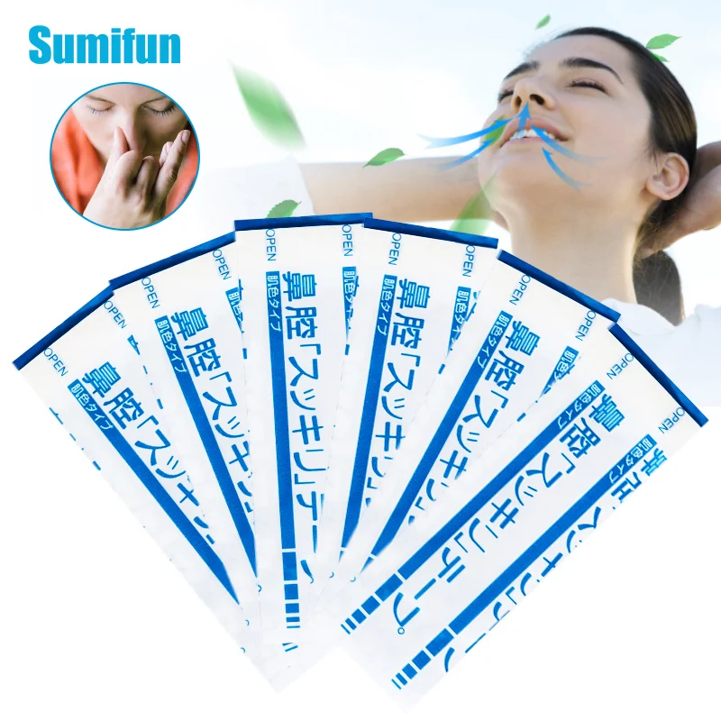 12Pcs Nose Patches Breathe Right Better Nasal Strips Stop Snoring Anti Easier Plaster C1920 | Красота и здоровье