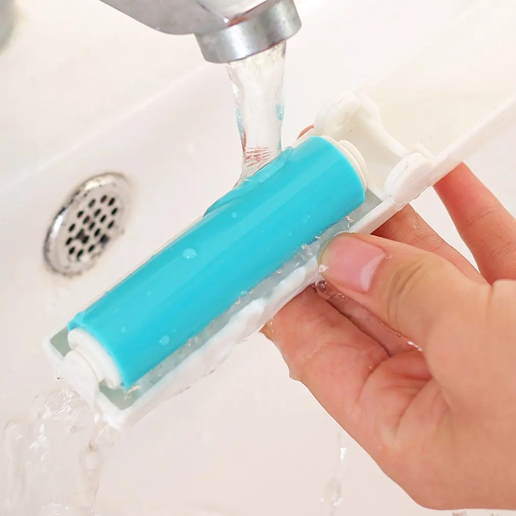 

Drum type Anti-Static Magic Lint Dust Hair Remover Cloth Dry Cleaning Brush