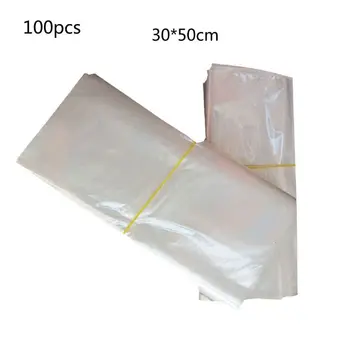 

100 Pack Odorless Clear Polyolefin Heat Shrink Wrap Bags for Gifts Packagaing Soaps Candle Jars Homemade DIY Projects