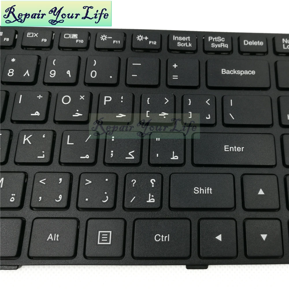 Клавиатура для ноутбука AR/арабский для lenovo 100-15ibd SN20J78627 PK1310E1A06 6385H-AR Черный Горячая Распродажа