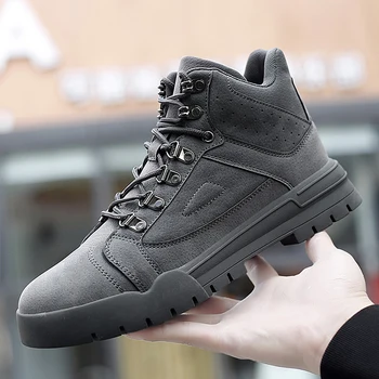 

sneaker de boots leisure invierno Casual outdoor hombre flat mens causal breathable leather Mens hot footwear shoes sports 2020