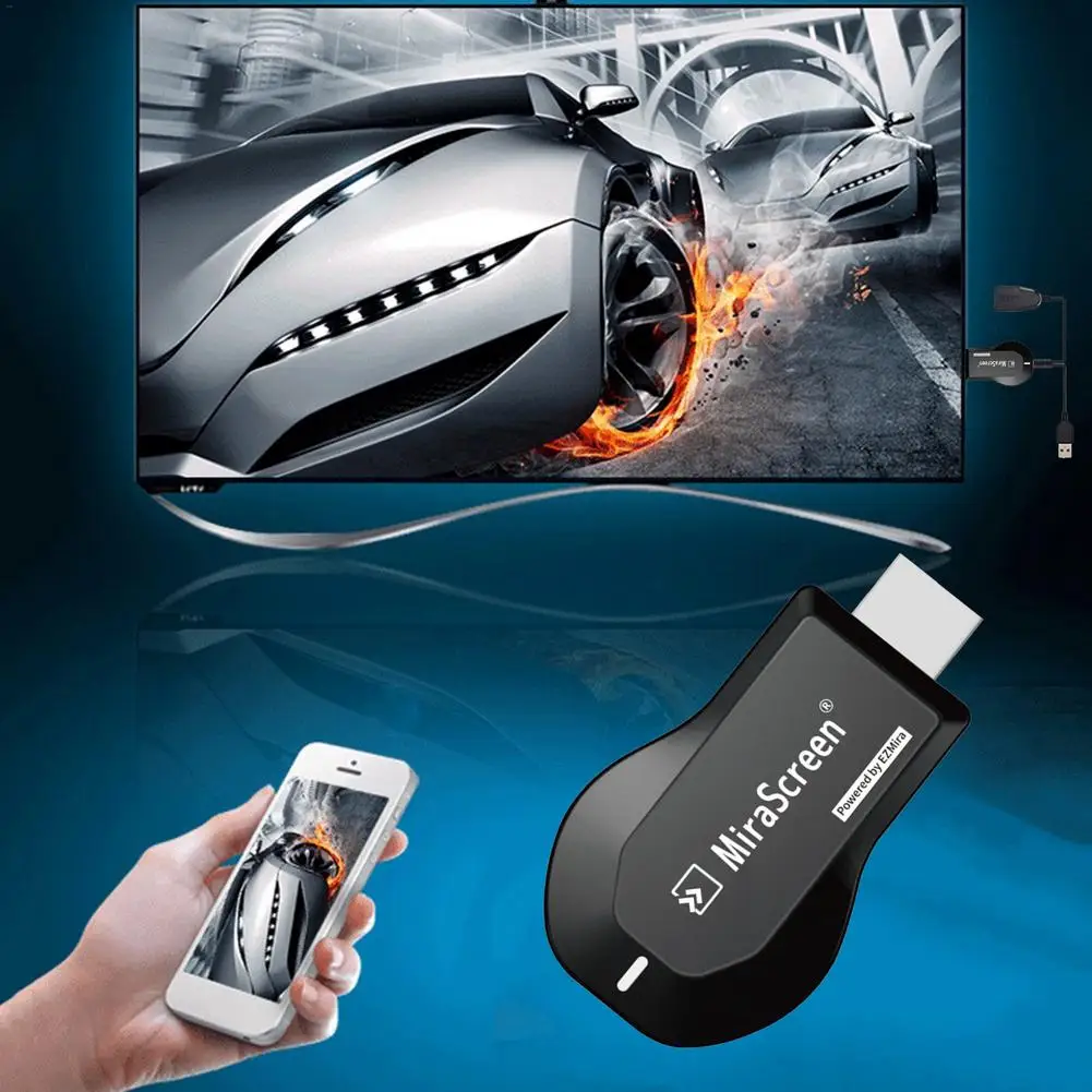 TV Stick Wifi Display Receiver Anycast DLNA Miracast Airplay Mirror Screen HDMI-compatible Adapter Mirascreen Dongle