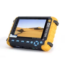 5 дюймов TFT lcd HD 8MP TVI AHD CVI CVBS Аналоговый тестер камеры безопасности монитор в одном CCTV тестер VGA HDMI вход IV8W
