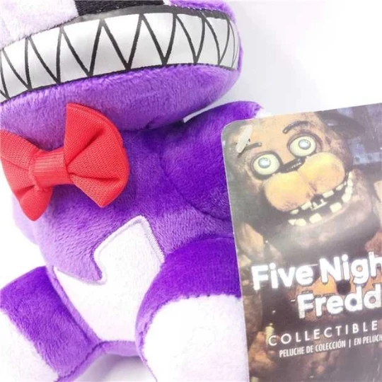 23 см Five Nights At Freddys 4 FNAF плюшевые игрушки фиолетовый кролик Бонни плюшевые игрушки куклы Дети День рождения Рождество подарки