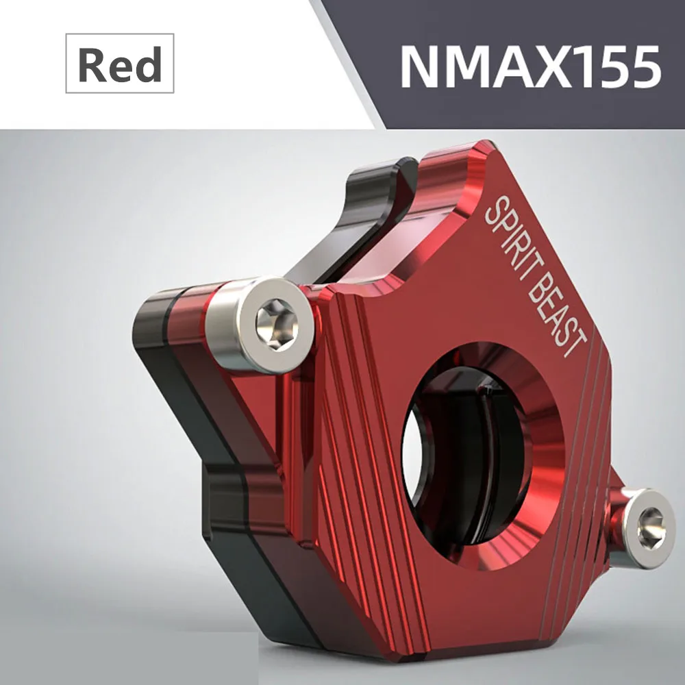 Красный N-MAX ключи крышка возмещение украшение ключ головка для Yamaha NMAX 155 NMAX 150 NMAX 125 алюминиевые ключи Защитная крышка - Цвет: Красный