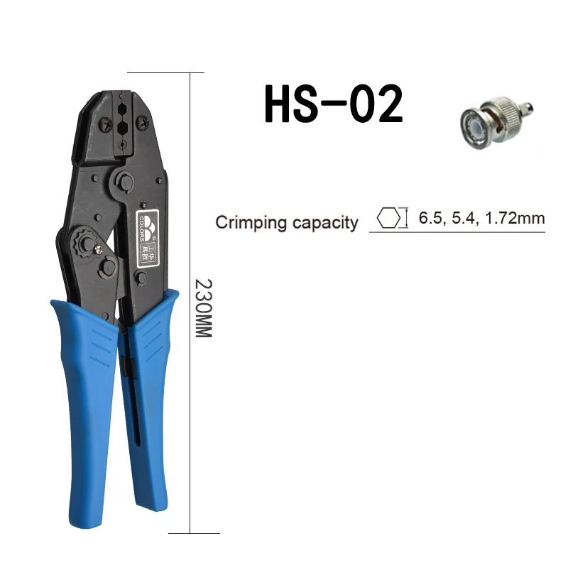 HS-02/05H/457High Quality Professional Hand Tools crimping pliers for non-insulated terminals and connectors Mini Crimper Plier