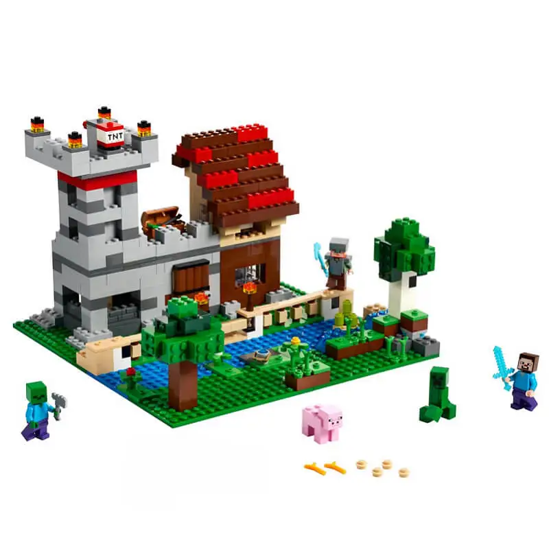 The Crafting Box 3.0 Building Blocks With Kai New Skin Villager Action Figures Compatible 21161 Bricks Set Toys The Crafting Box 3.0 Building Blocks With Kai New Skin Villager Action Figures Compatible 21161 Bricks Set Toys