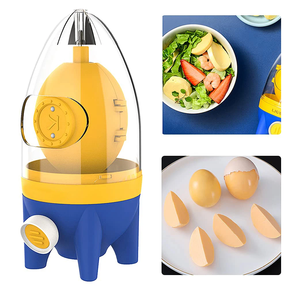 Manual Golden Eggs Puller Hard Boiled Egg Peeler Scrambler