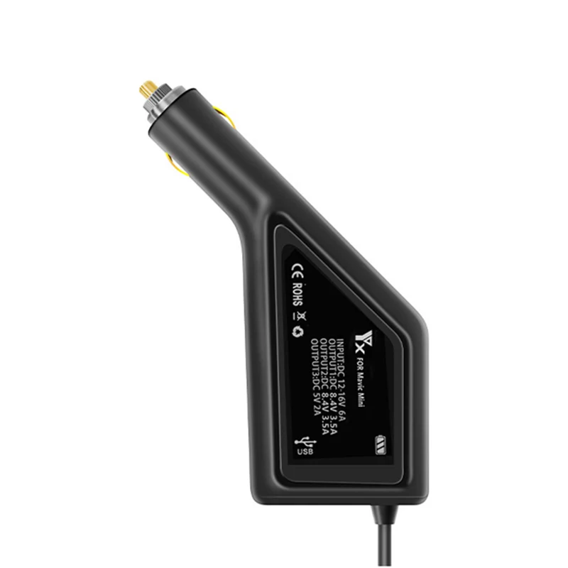 Buy Car charger Mavic Mini 3-in-1 Battery Charger With USB Car Charger Remote Controller Charging Accessories for DJI Mavic Mini