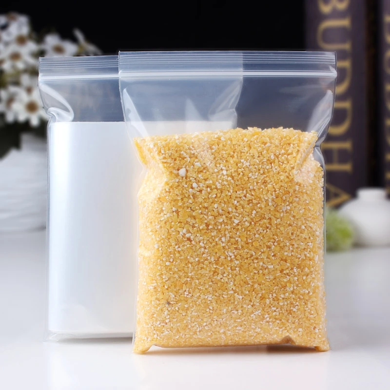 100 шт прозрачный маленький ziplock пластиковый пакет для хранения ювелирных изделий для пищевых продуктов винты вакуумный мешок для хранения поли прозрачные сумки