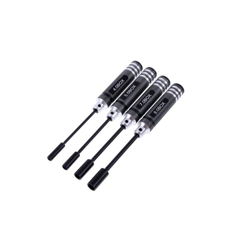 

Metal Hex Key Socket Screw Drivers Wrench Hand Tool for RC Models 4.0mm 5.5mm 7.0mm 8.0mm