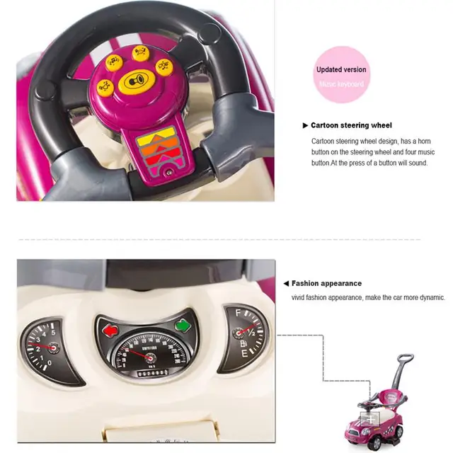 Children'S Walker Multifunctional Baby Stroller Scooter Walker Kids'S Ride-On Toys Tricycles For Children Baby Bike 1 To 3 Years 5