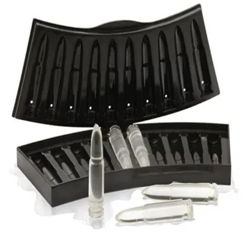

Gun Bullet Skull Shape Ice Cube Maker DIY Ice Cube Tray Chocolate Mold Home Bar Party Cool Whiskey Wine Ice Cream Tool