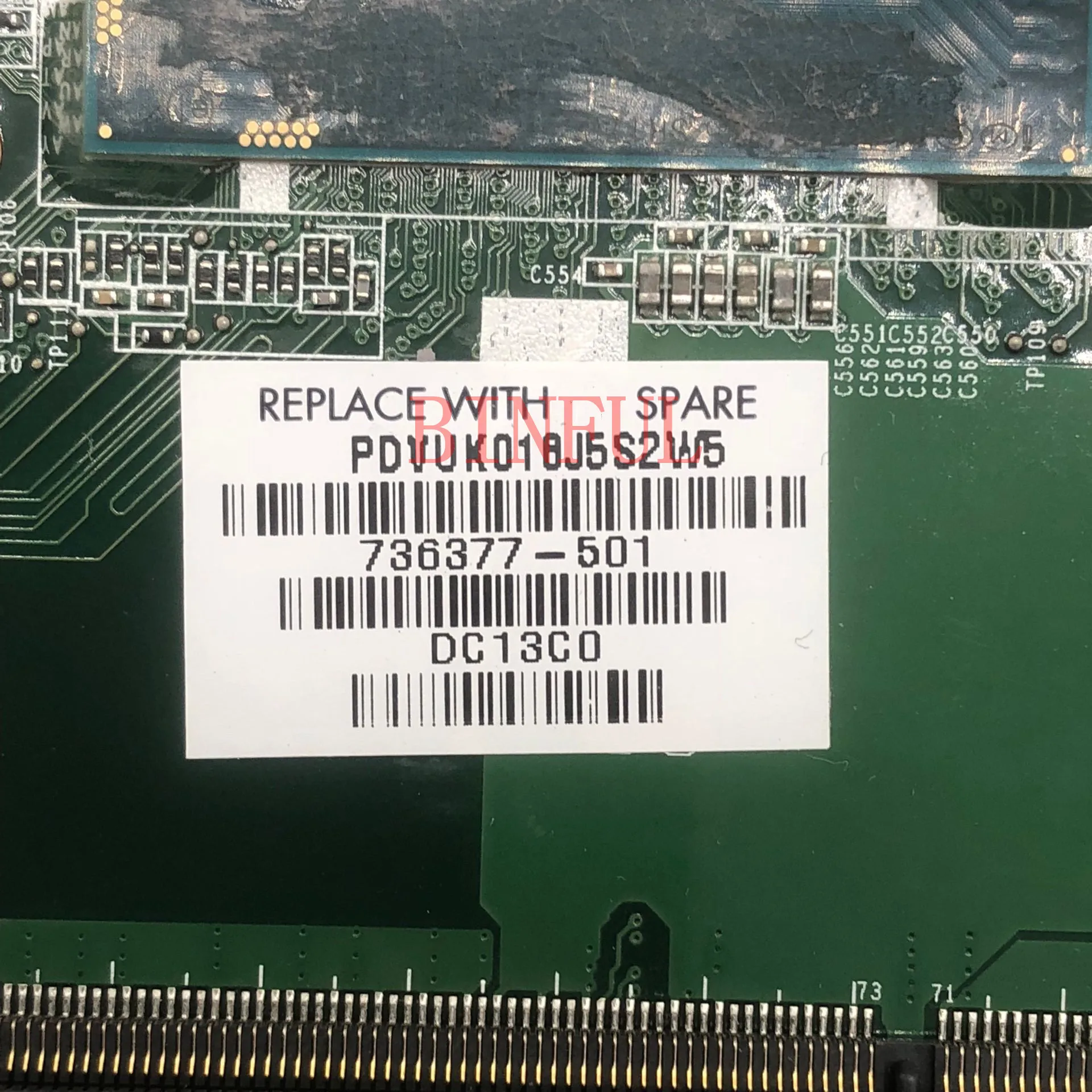 Для серии 15-N005TX материнская плата для ноутбука 736377-501 732096-001 DA0U82MB6D0 Witn SR170 I5-4200U процессор полностью протестирован