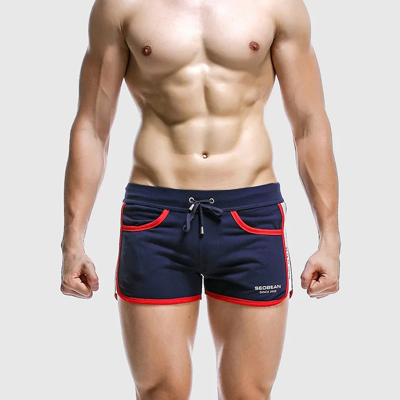 100% cotton New Mens Low Rise Sports Soft Running Training Short Pants Size M,L,XL