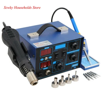 

Brand New 2in1 SMD Rework Soldering Station Dual LED Digital Display Useful Tool
