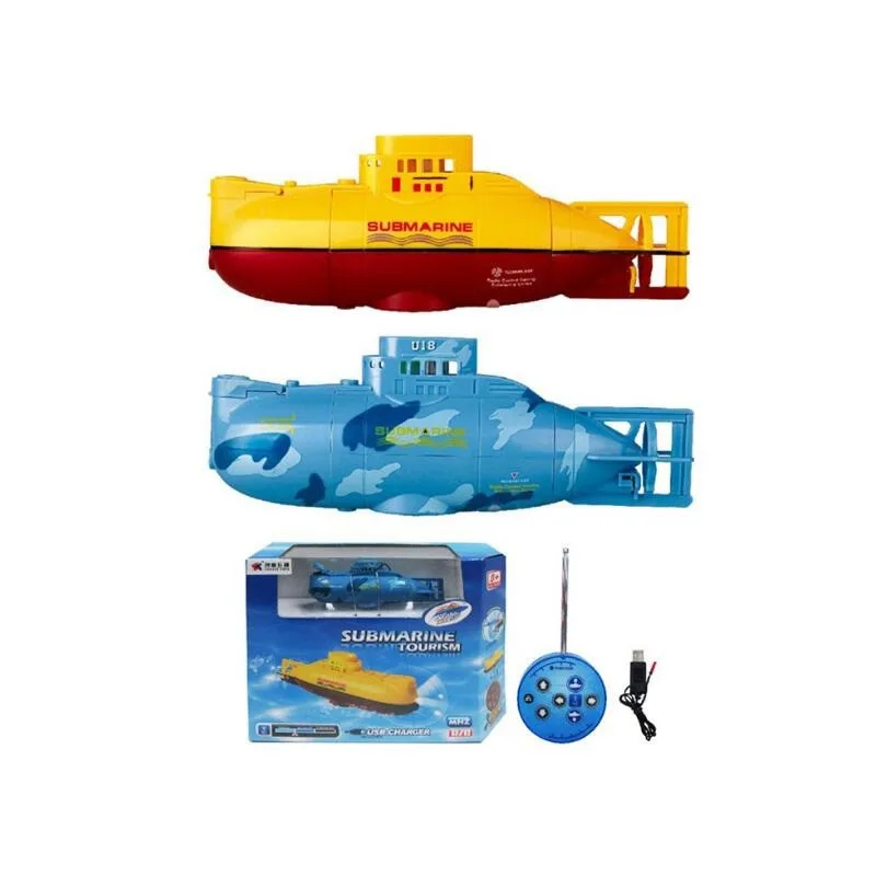 

4 Channel underwater Submarine Nuclear Submarine rc boat Mini remote Control boat Vessel Children's Model Toys