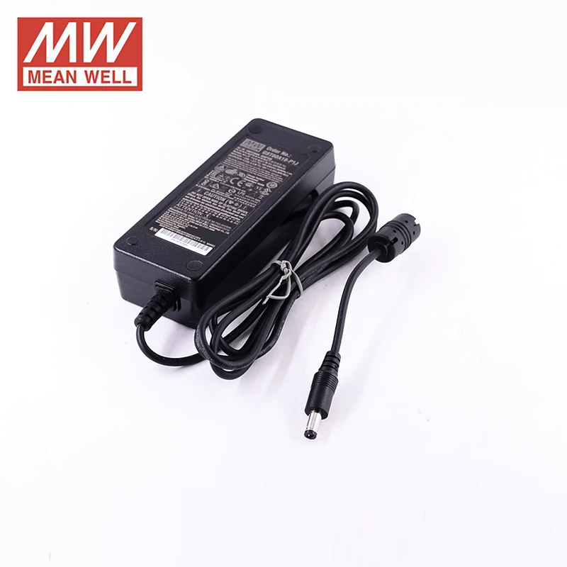 GST60A18-P1J означает хорошо промышленный рабочий стол адаптер 110 V/220VAC до 18VDC 3.3A 60W Meanwell уровень VI адаптер импульсный источник питания