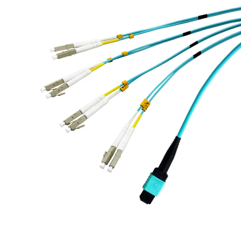 OM3 волоконно оптический 40G MPO к LC 4*10G кабель|Компьютерные кабели и разъемы| |