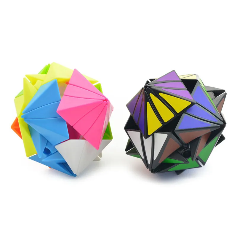 LeFun Hawk Eye углеродное волокно 3x3x3 Octahedron волшебный куб безопасный АБС-пластик быстрый ультра-Гладкий 3x3 скоростной Головоломка Куб детские игрушки подарок