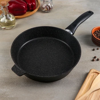 

Frying pan "Hostess", 24 cm, with plastic handle