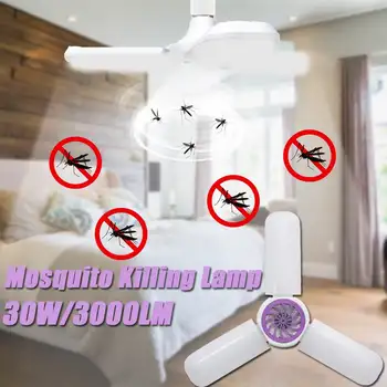 

45W Adjustable Deformable Mosquito Killer Lamp 3000lm Anti Mosquito Pendant Lights Kills Electric Mosquito Led Garage Light