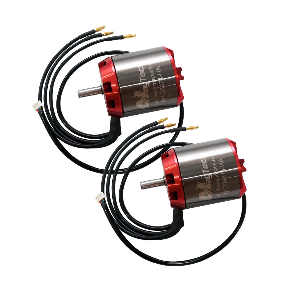 Maytech 2 шт. поверхностный монтаж) 6374 двигатель 190KV датчиками бесщеточный