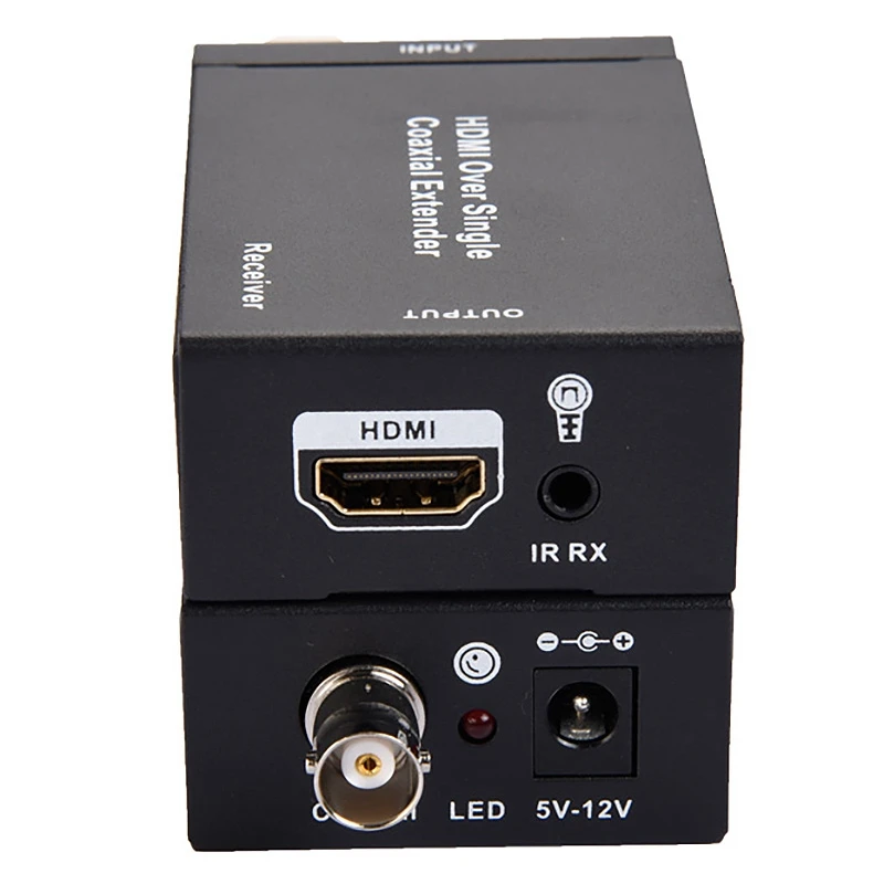Горячая 3C HDMI удлинитель NK C100IR по одному коаксиальному кабелю 1080P HD конвертер ИК