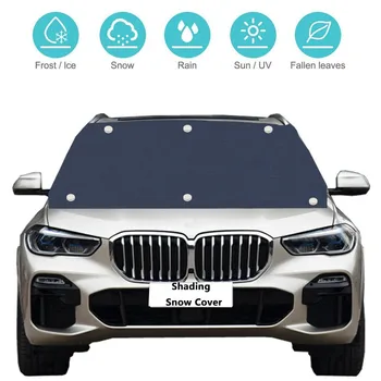 

Universal Portable Car Side Window Sunshade Covers Set Automobile Windshield Snow Ice Shield Protective Screen Block SUV