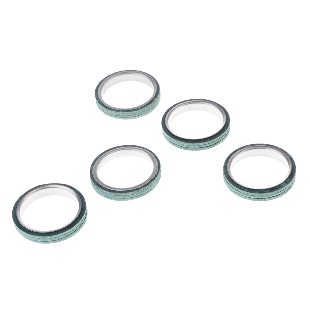 5Pcs Exhaust Muffler Gasket Kit For GY6 125cc 150cc Engines Scooter