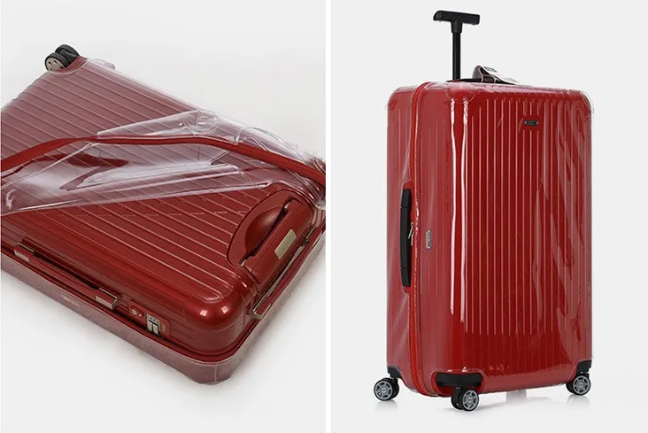 Уплотненный 0,66 мм ПВХ Прозрачный чехол для чемодана Rimowa прозрачные дорожные Чехлы для чемодана Rimowa защита чемодана все серии