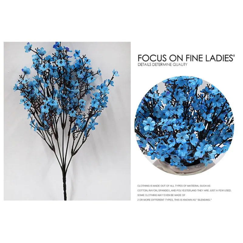

Artificial Small Dried Flowers Bouquet Home Wedding Party Decoration Small Star Flowers