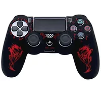 coque manette ps4  Étui de commande en Silicone souple pour Playstation 4