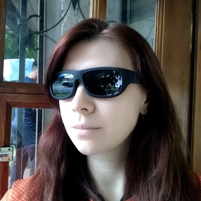 Original Design Sunglasses LCD Polarized Lenses Electronic Transmittance Mannually Adjustable Lenses Sun glasses Vintage