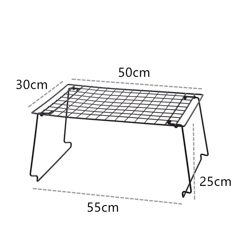 Железная полка для хранения для кухни, домашний шкаф, органайзер для хранения, стойка, экономия пространства, декоративный Штабелируемый Держатель для кухонных полок
