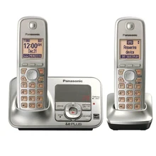 DECT цифровые беспроводные телефоны с внутренней связью, голосовая почта, ЖК-экран с подсветкой, беспроводной телефон для офиса, дома, бизнеса, серебристый, серый DECT цифровые беспроводные телефоны с внутренней связью, голосовая почта, ЖК-экран с подсветкой, беспроводной телефон для офиса, дома, бизнеса, серебристый, серый