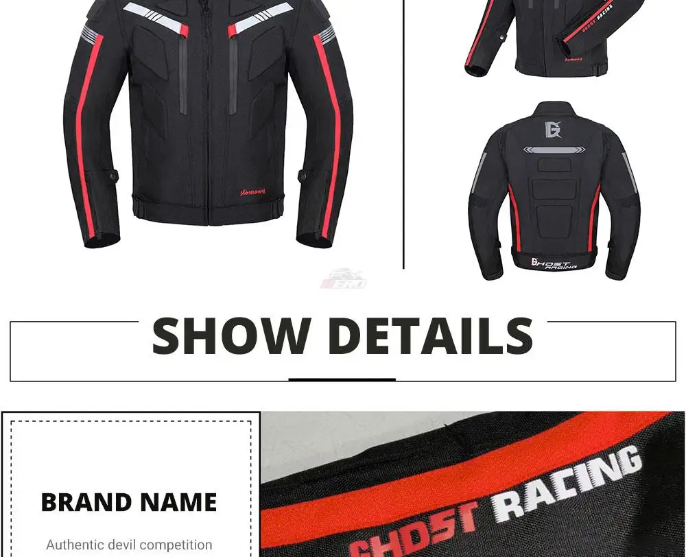 Waterproof Motorcycle Jacket Pants Off-Road Racing Motocross Riding Jacket Suit Men Windproof Touring Moto Protective Suit