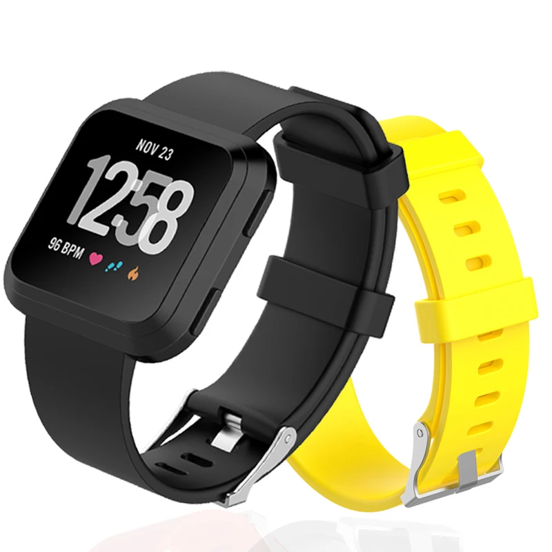 Спортивный ремешок для часов Fitbit Versa умные часы аксессуары браслет мужчин