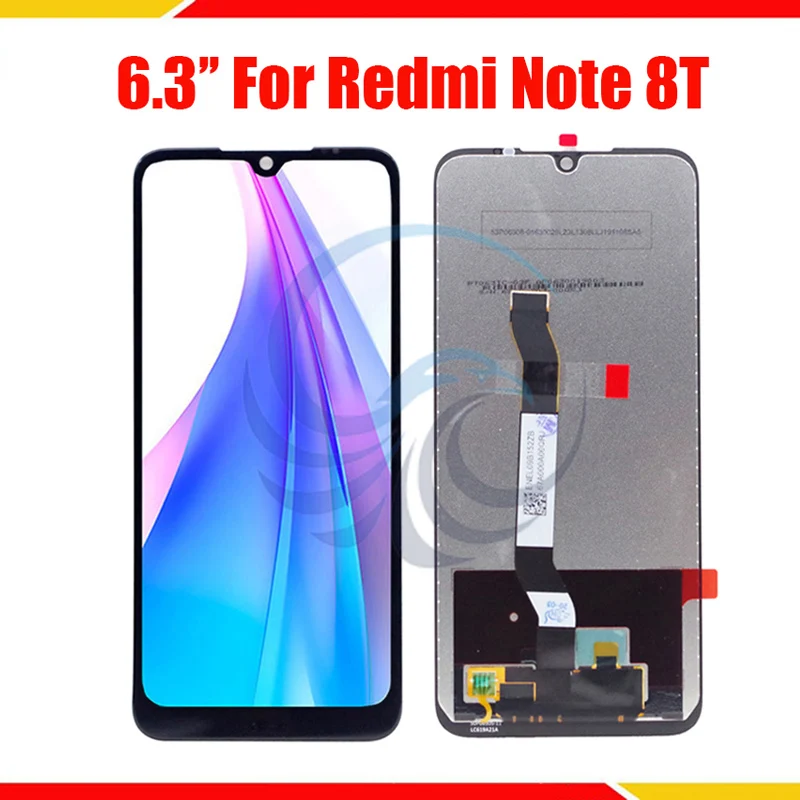 Оригинальный ЖК-дисплей для Xiaomi Redmi Note 8 t note с сенсорным экраном сенсорная панель