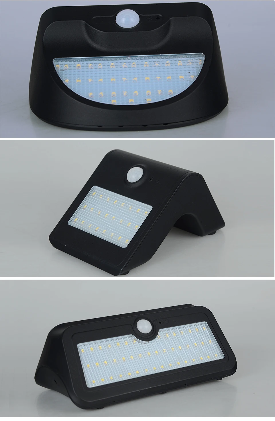 EeeToo 4 Modes LED Solar Light Outdoor Solar Lamp PIR Motion Sensor Wall Lights Waterproof LED Night Light for Garden Decoration
