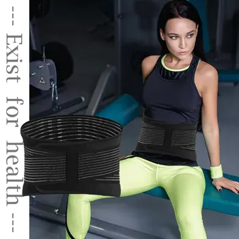 

Unisex Waist Trainer Belt Corset Postpartum Belly Slimming Shapewear Adjustable Lumbar Support Back Brace Relieve Back Pain M-XL