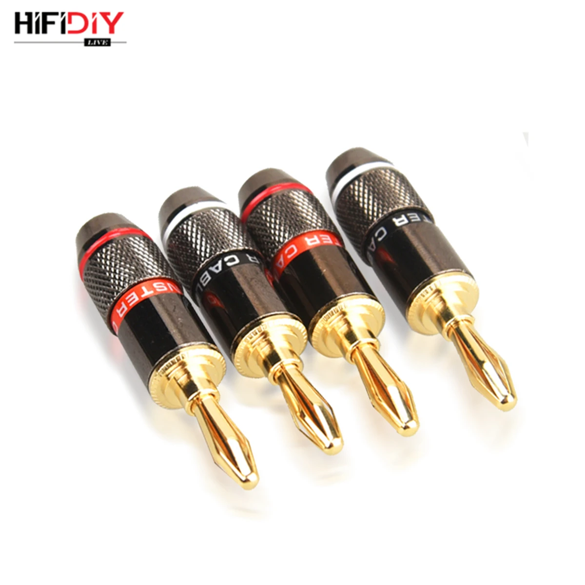 HIFIDIY LIVE 4 шт./компл. мм позолоченный разъем типа банан из чистой меди для