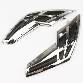 

Motorcycle Chrome Fairing Tank Trim with Pads for Honda Gold Wing Gl1800 2001-2011