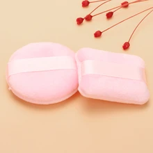 2 шт./лот Хлопковые смеси макияж Косметическая пудра основа для макияжа рассыпчатые румяна, для смешивания, косметический Красота инструмент подходит для все виды кожи