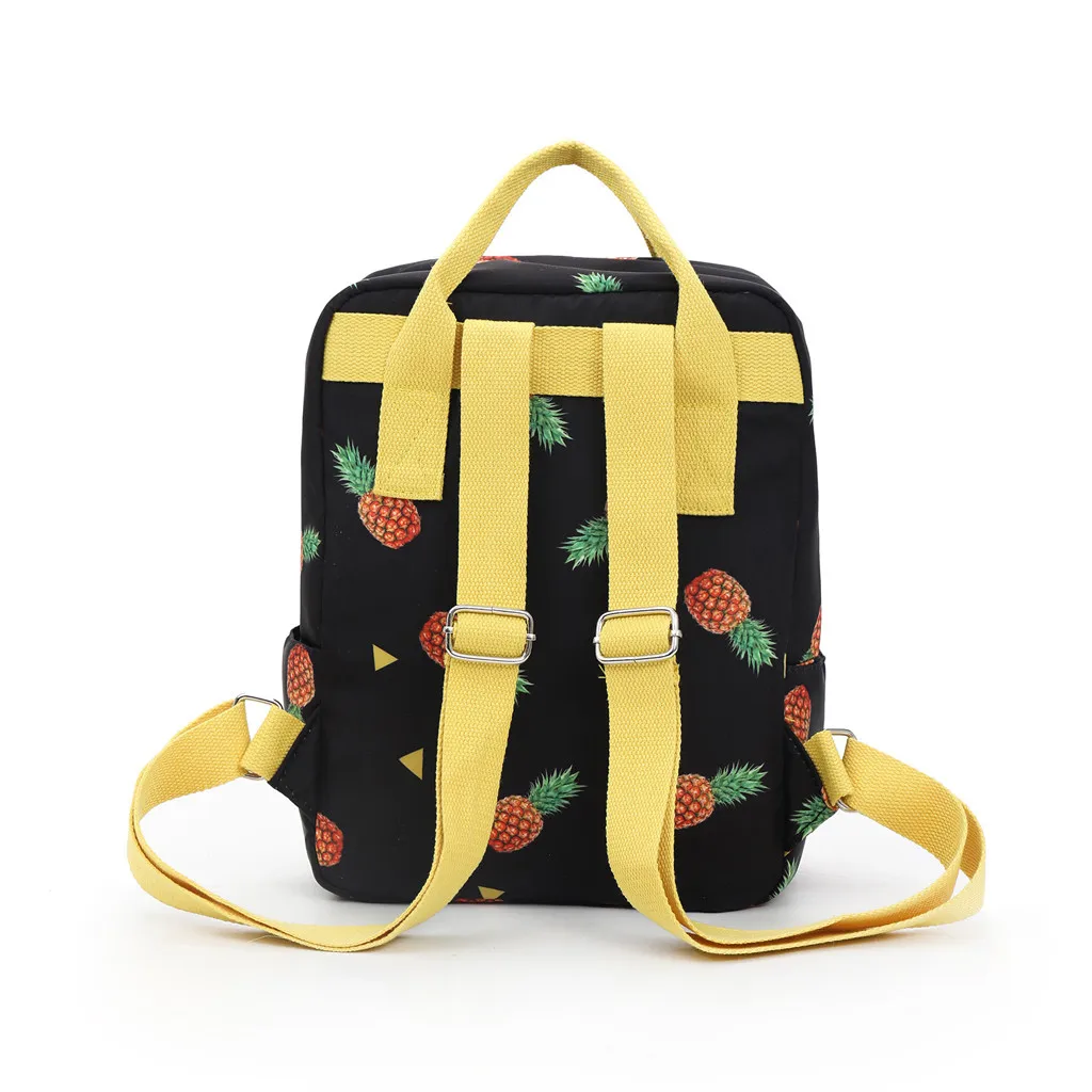 Рюкзак для женщин, женский школьный рюкзак, модный рюкзак с принтом Pineappl для путешествий, рюкзак для девочек в студенческом стиле, рюкзак для отдыха, дропшиппинг
