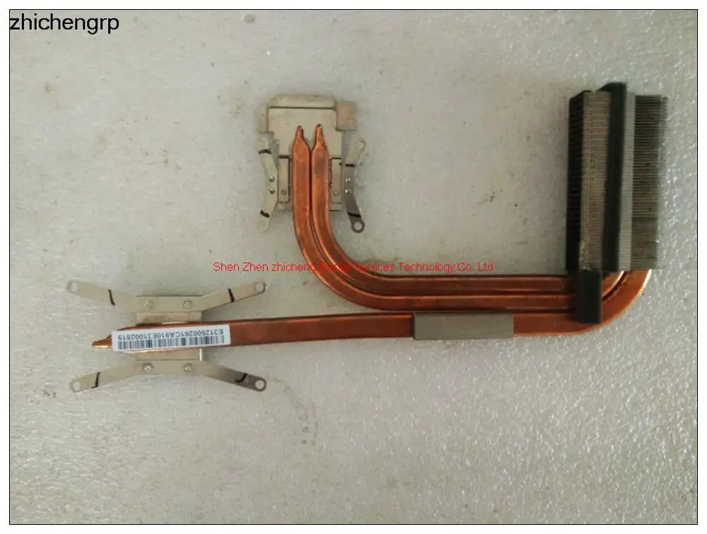 Для MSI GE70 MS-1757 Apache Охлаждающий радиатор E312500261CA вентилятор E330800413