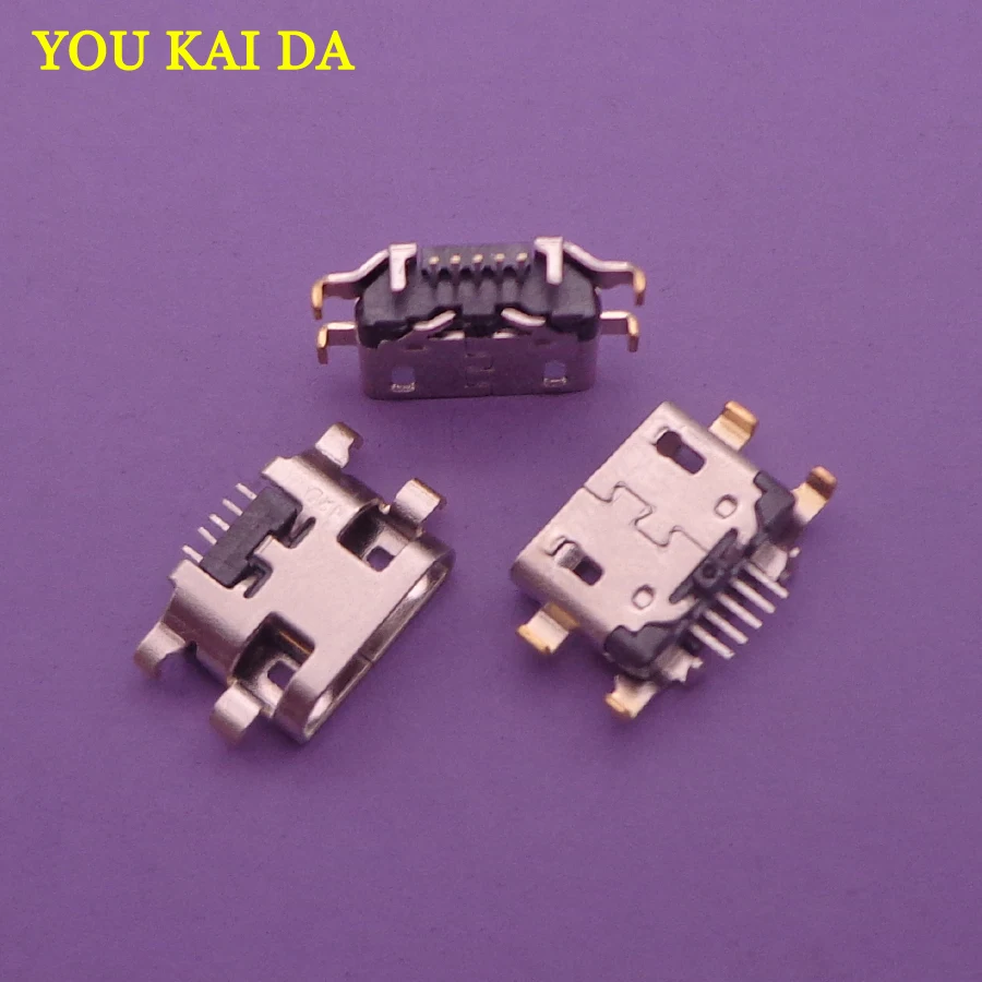 2 шт./лот для Samsung A10s A 10s 2019 A107F A107 SM Micro USB разъем зарядки док станции|Соединители| |