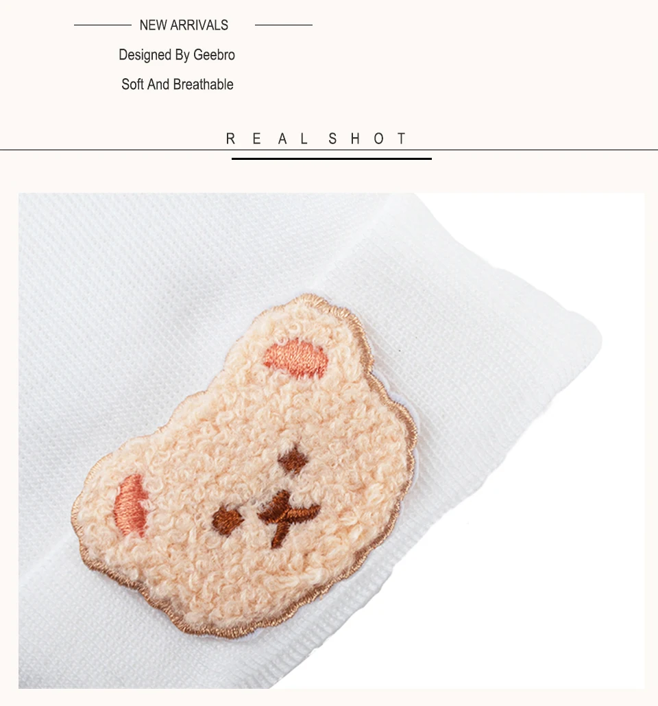 Neugeborenen Baby Mädchen Little bear Baumwolle hüte Neue Baby Junge Kinder Cartoon avatar Knit Beanies Hut und motorhaube baby Zubehör zeug – Detail 8